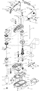 Part Location Diagram of 690740 DeWALT BRUSH HOLDER BASE